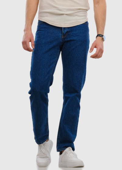 Salvio Slim Fit синие мужские джинсы