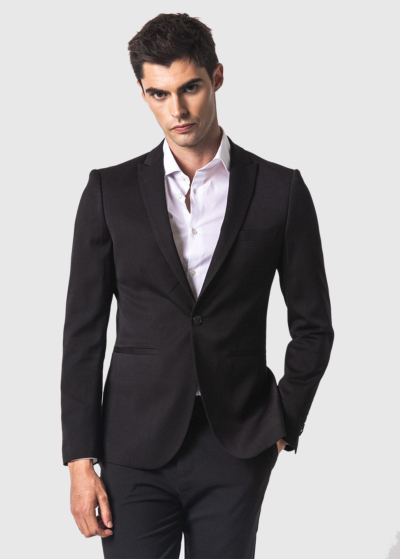 Jacopo black men's blazer
