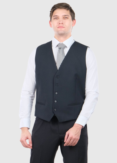 Marciano black mens classic vest
