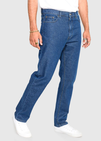 Giorgio Slim Fit синие мужские джинсы Большого Размера