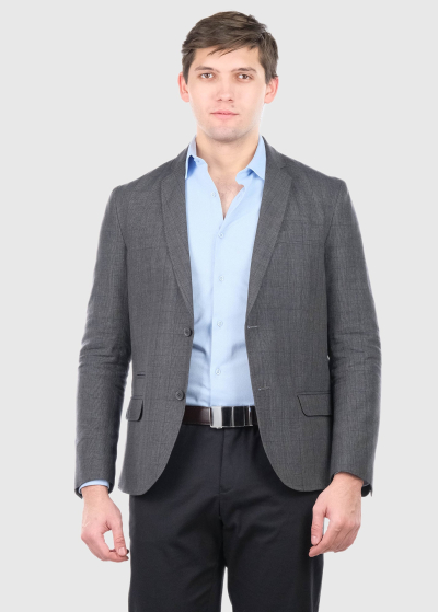 Manuele dark grey men's blazer