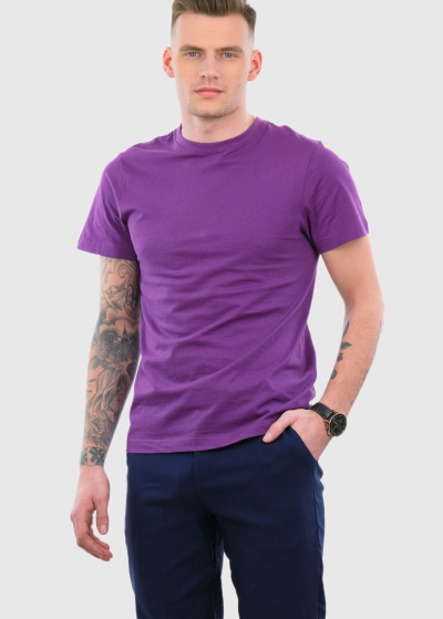 Aurelio purple men's t-shirt