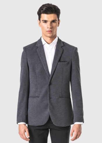 Zeno dark grey men's blazer