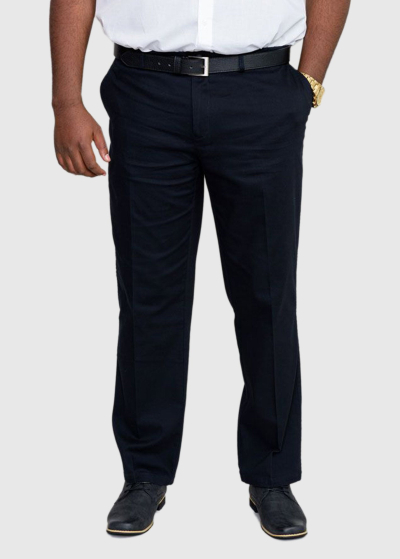 Italo men's Plus Size dark blue pants