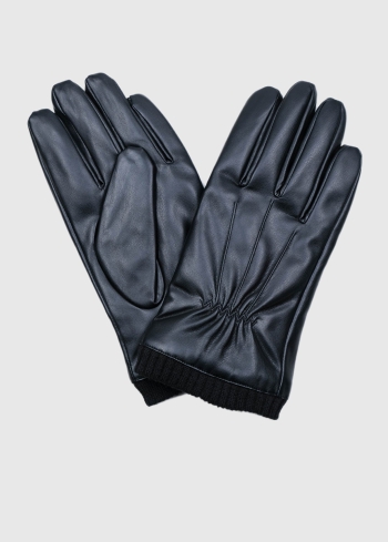 Walter black warm gloves