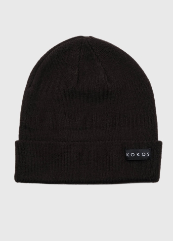 Romina tumši brūna cepure ar logotipu