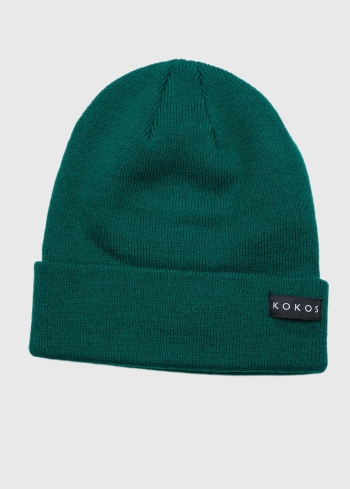 Romina dark green hat with logo