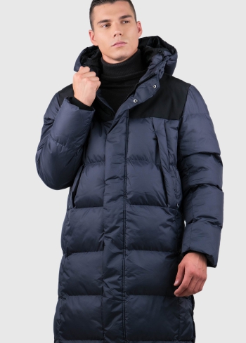 Saturnino men's warm jacket with hood