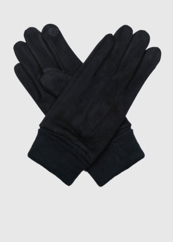 Leopoldo black men's gloves