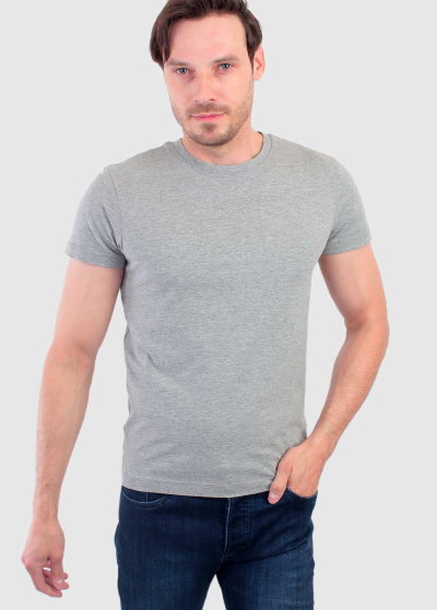 Celso Slim Fit серая мужская майка