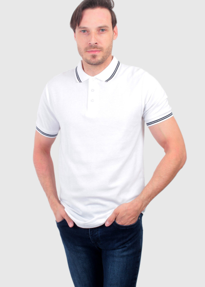 Fausto white men's Polo Shirt