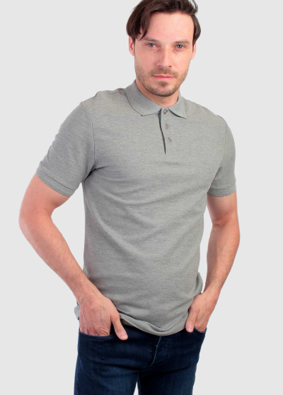 Ermanno grey men's Polo Shirt