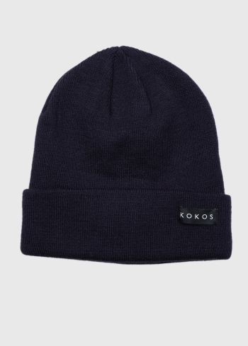 Romina dark blue hat with logo