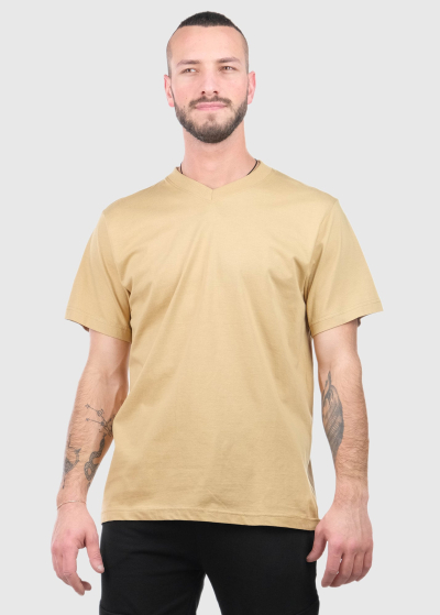 Damiano beige men's t-shirt