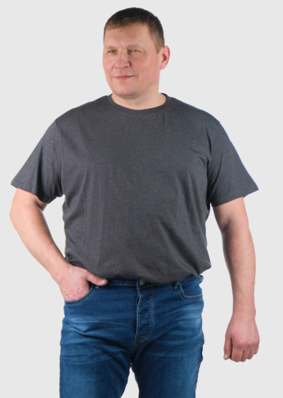 Flyers Plus Size dark grey mens t-shirt