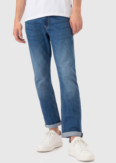 Regular Fit blue men's jeans