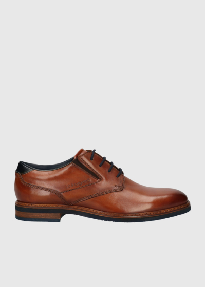 Bugatti Brown leather men's shoes