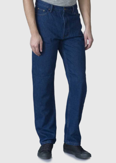 Amando Regular Fit Lielo Izmēru tumši zili džinsi