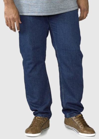 Avanti Regular Fit Plus Size dark blue jeans