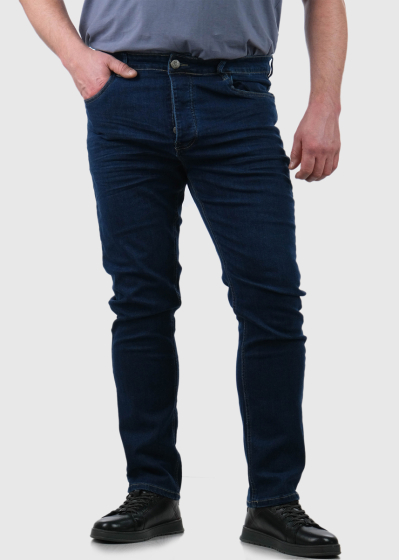 Regular Fit Lielo Izmēru zili džinsi