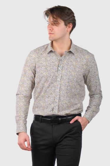 Cecchino Plus Size long sleeve men's shirt