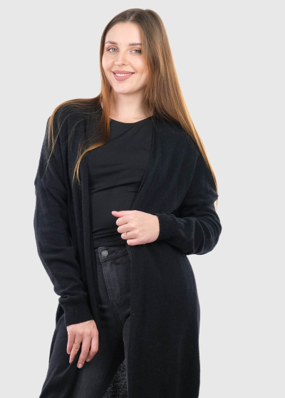 Michelangela черный удлиненный кардиган